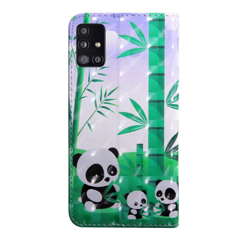 Flip Cover Samsung Galaxy A51 5G Mobilcover Pandafamilie