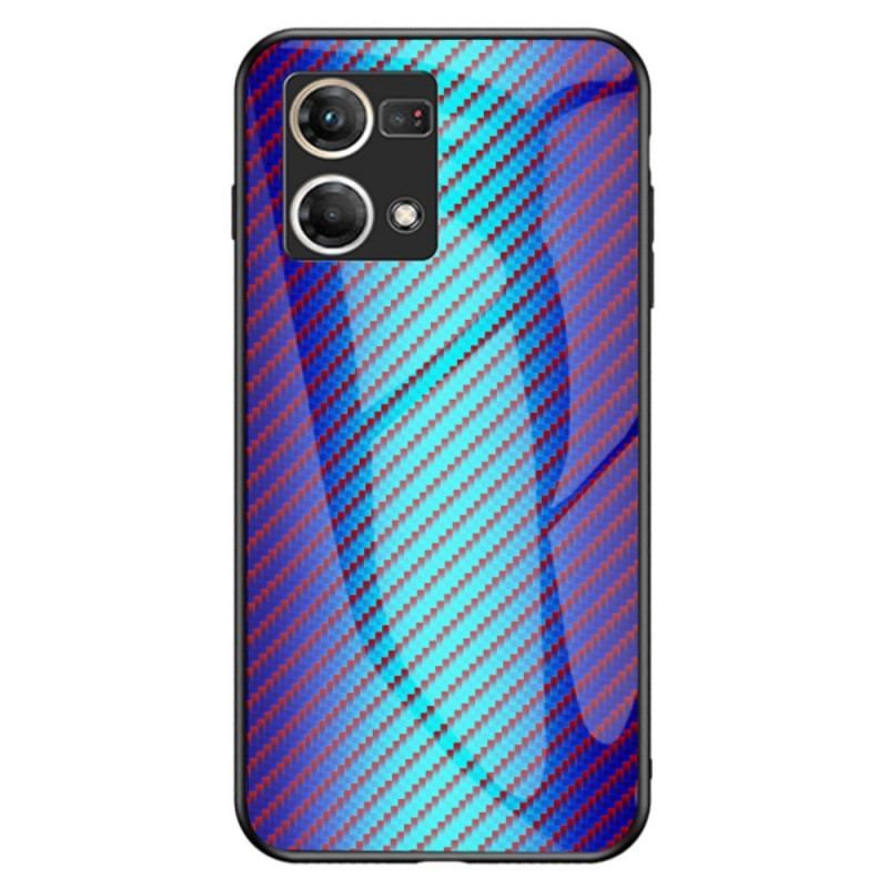 Cover Oppo Reno 7 Kulfiber Hærdet Glas