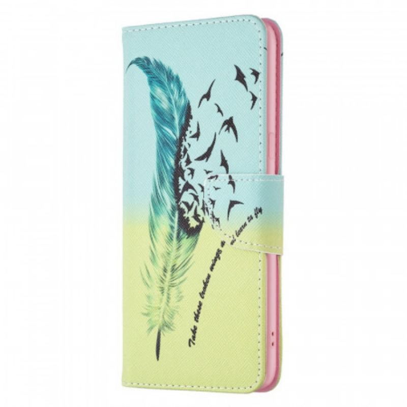 Flip Cover Oppo Reno 7 Fjer