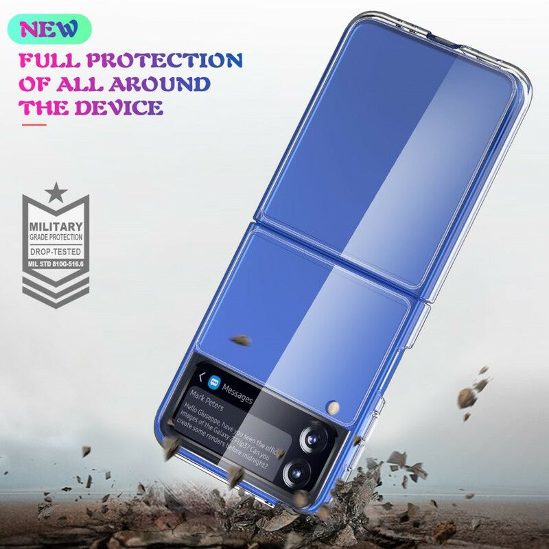 Cover Samsung Galaxy Z Flip 3 5g Gennemsigtig