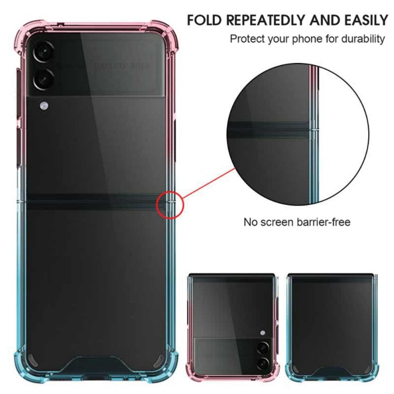 Cover Samsung Galaxy Z Flip 3 5g Gradient Farve