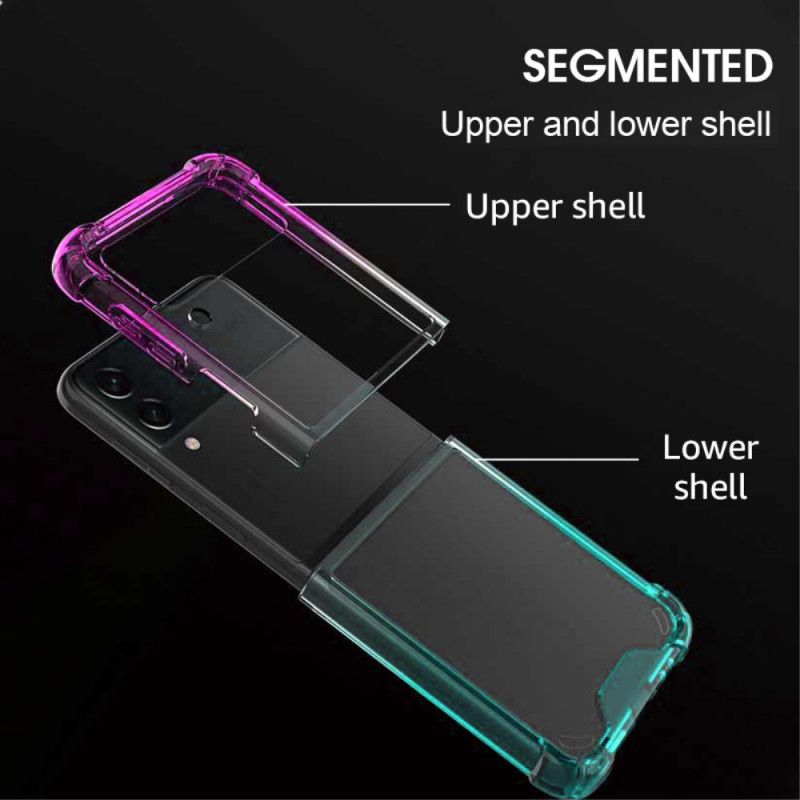 Cover Samsung Galaxy Z Flip 3 5g Gradient Farve