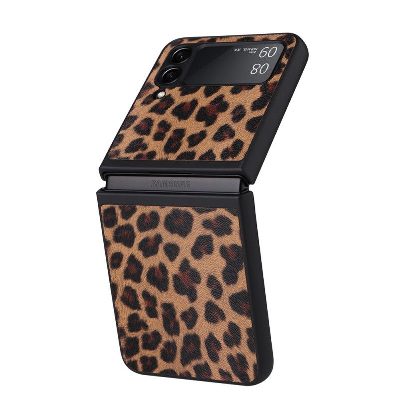 Cover Samsung Galaxy Z Flip 3 5g Leopard