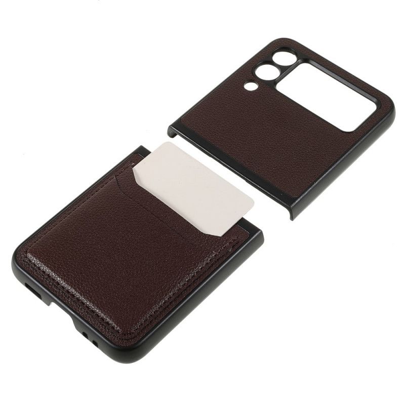 Cover Samsung Galaxy Z Flip 3 5g Trefarvet Kortholder