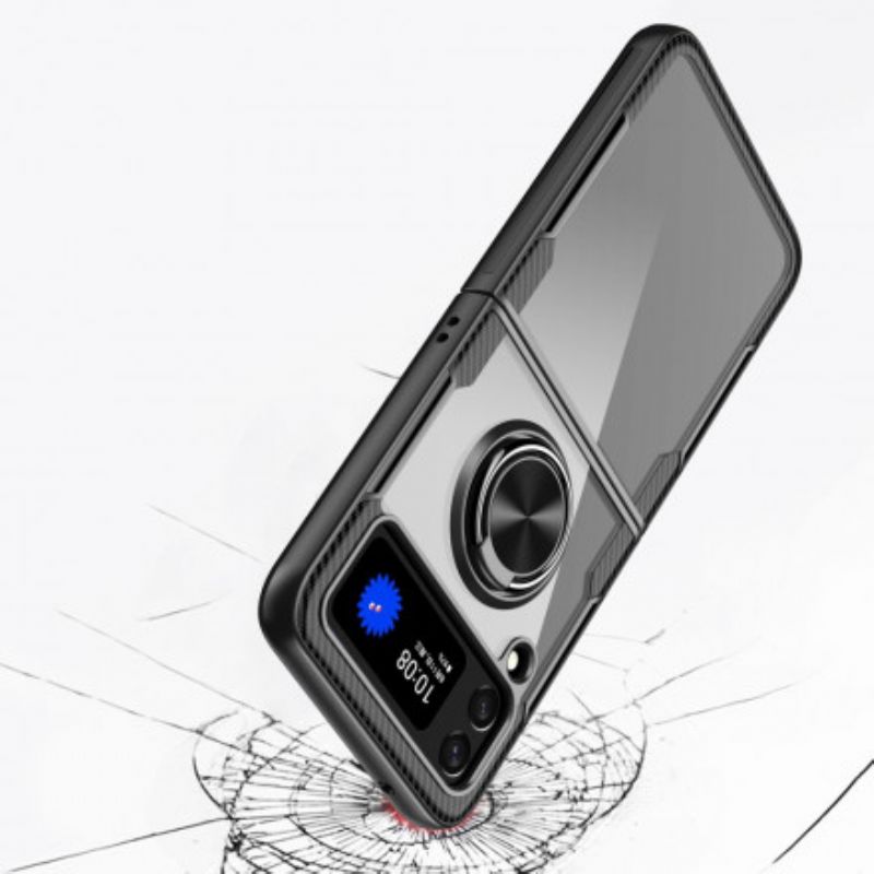 Cover Til Samsung Galaxy Z Flip 3 5g Hybrid Magnetisk Ring