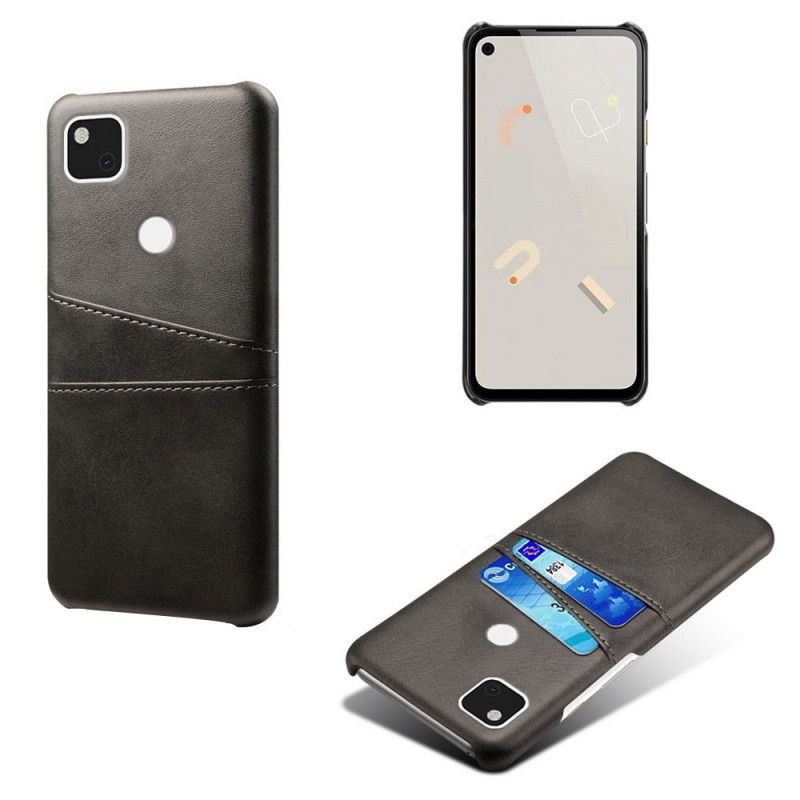 Cover for Google Pixel 4a Sort Kortholder