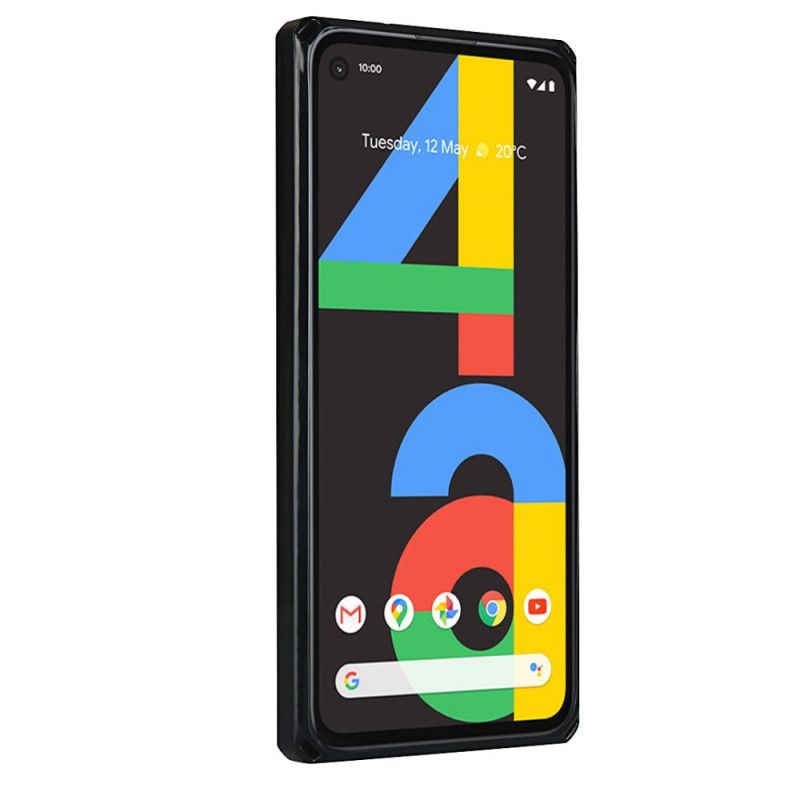 Cover for Google Pixel 4a Sort Kortholderstøtte Og Snor