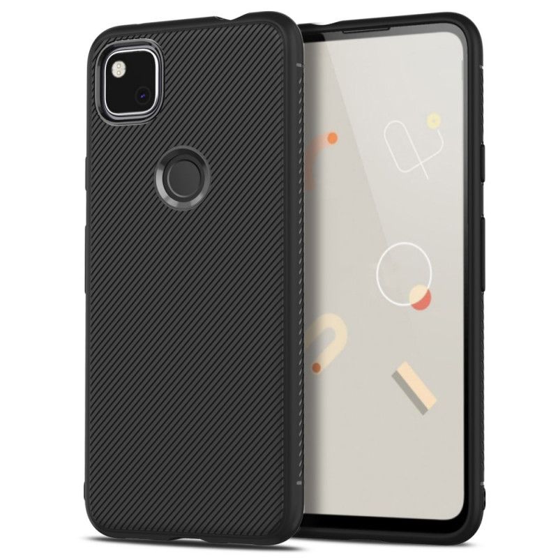 Cover Google Pixel 4a Sort Jazzserie Twill Original