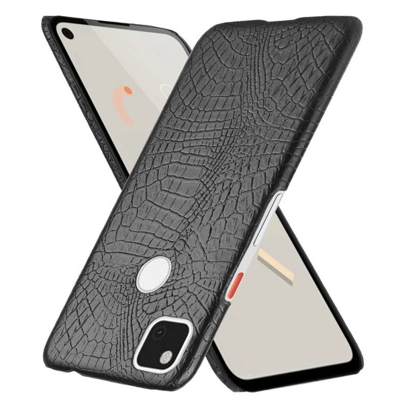 Cover Google Pixel 4a Sort Krokodillehudeffekt