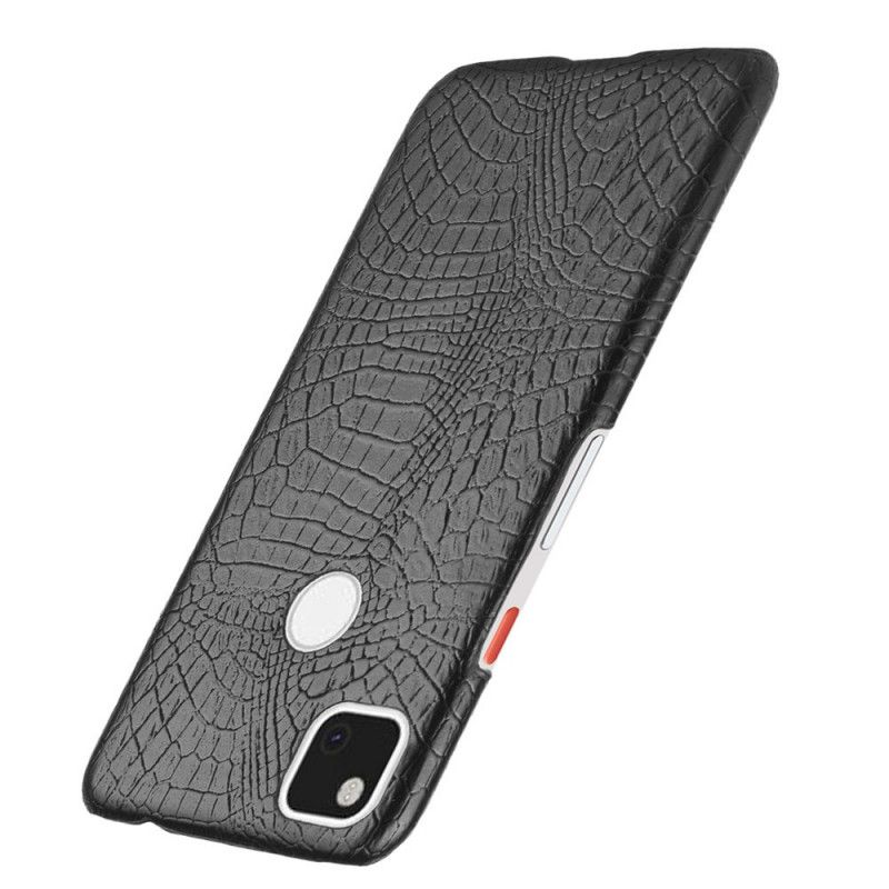 Cover Google Pixel 4a Sort Krokodillehudeffekt