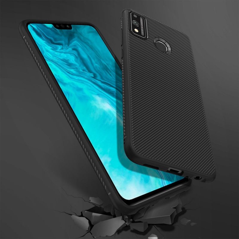 Cover Honor 9X Lite Mørkeblå Jazzserie Twill