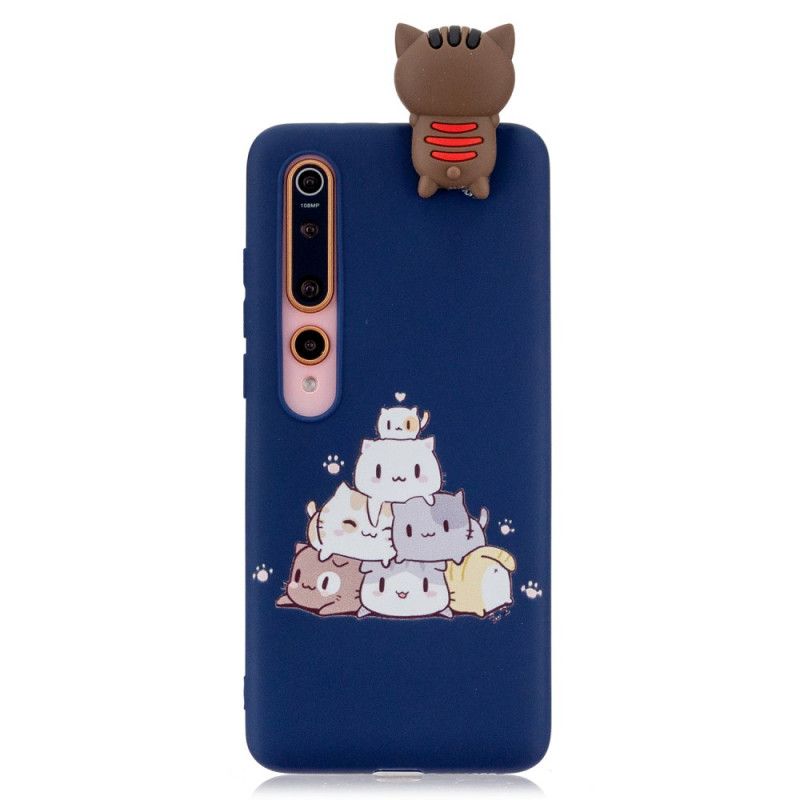 Cover for Xiaomi Mi 10 / 10 Pro Bunke Med 3D Katte