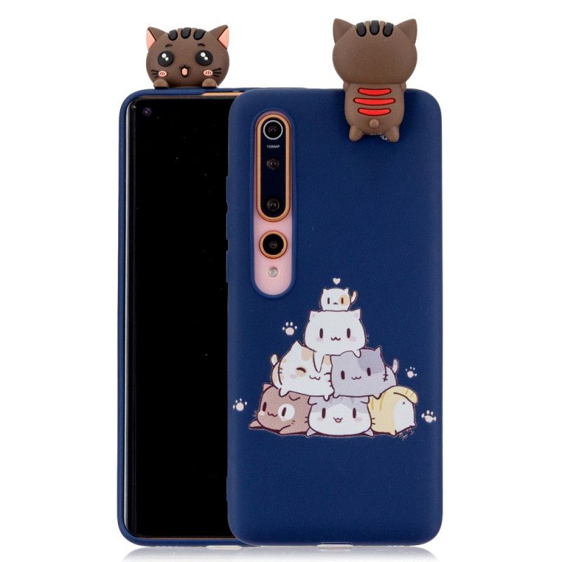 Cover for Xiaomi Mi 10 / 10 Pro Bunke Med 3D Katte