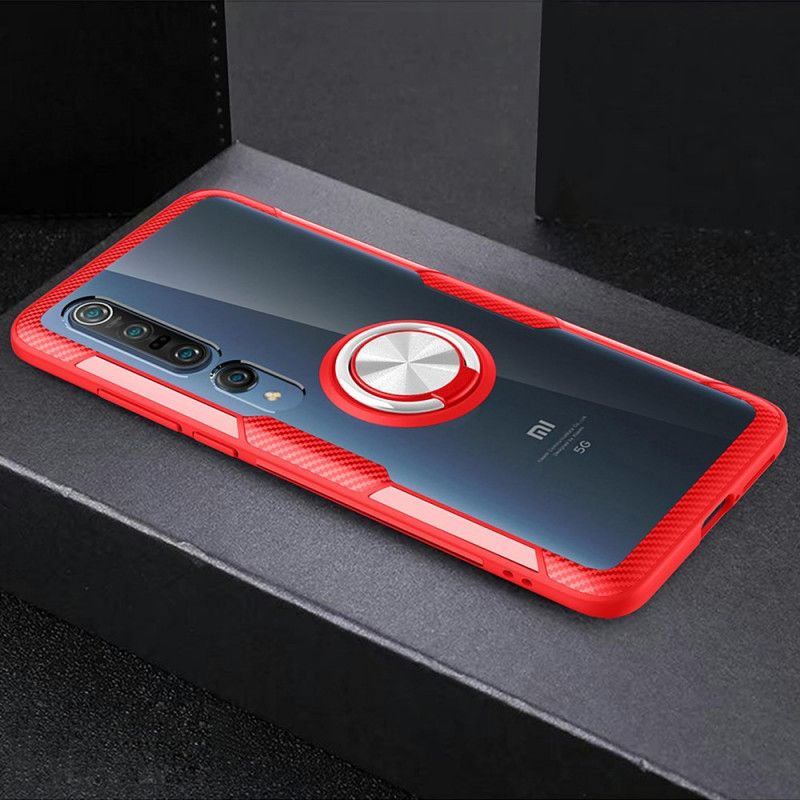 Cover for Xiaomi Mi 10 / 10 Pro Sort Magnetisk Ring