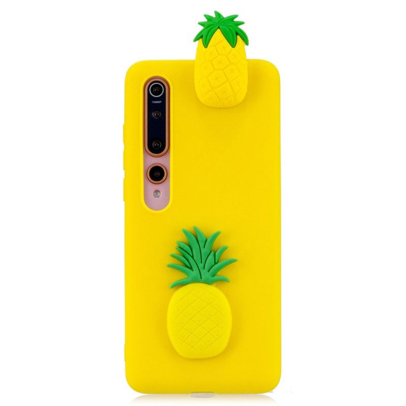 Cover Xiaomi Mi 10 / 10 Pro 3D Ananas