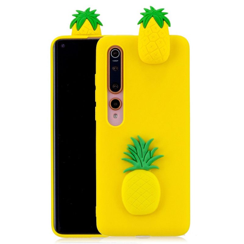 Cover Xiaomi Mi 10 / 10 Pro 3D Ananas