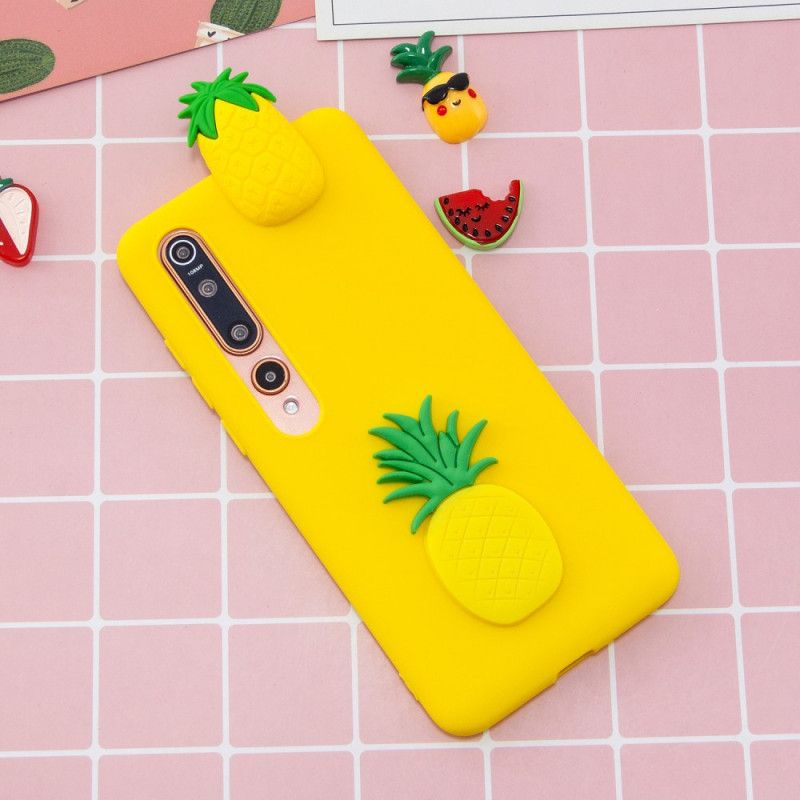 Cover Xiaomi Mi 10 / 10 Pro 3D Ananas