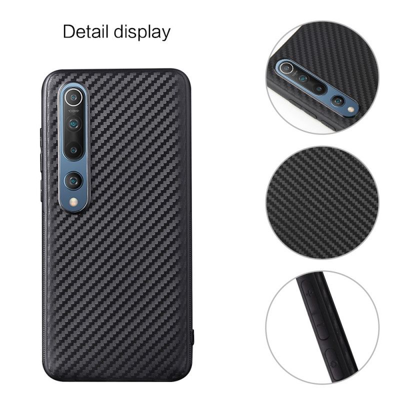 Cover Xiaomi Mi 10 / 10 Pro Fleksibel Kulfiber Original