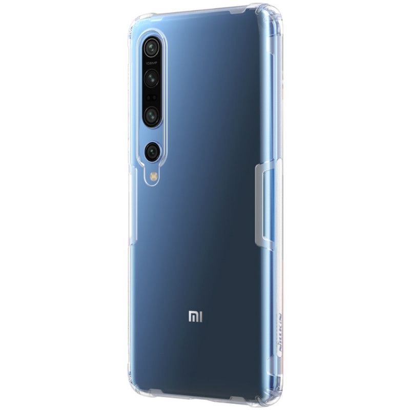 Cover Xiaomi Mi 10 / 10 Pro Hvid Gennemskinnelig Nillkin Beskyttelse