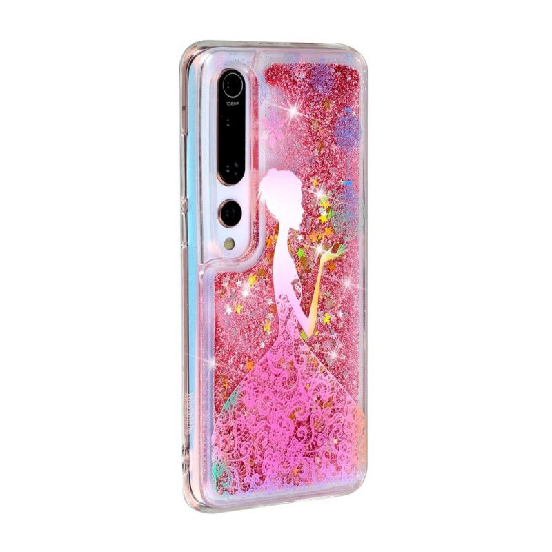 Cover Xiaomi Mi 10 / 10 Pro Kvinde Glitter