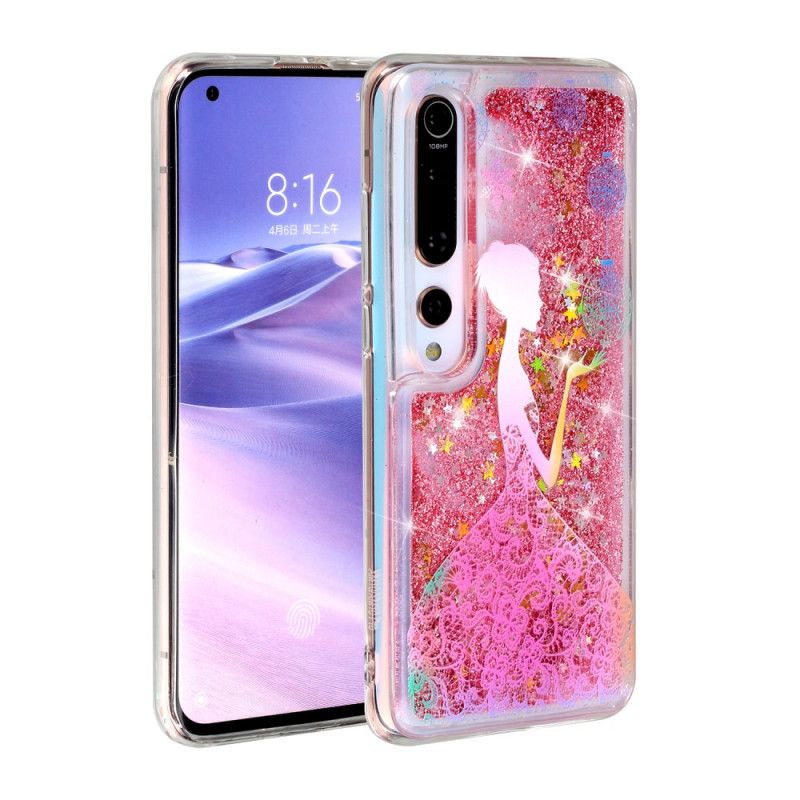 Cover Xiaomi Mi 10 / 10 Pro Kvinde Glitter