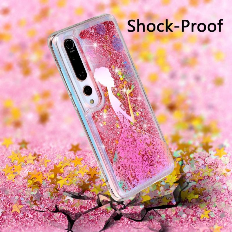 Cover Xiaomi Mi 10 / 10 Pro Kvinde Glitter