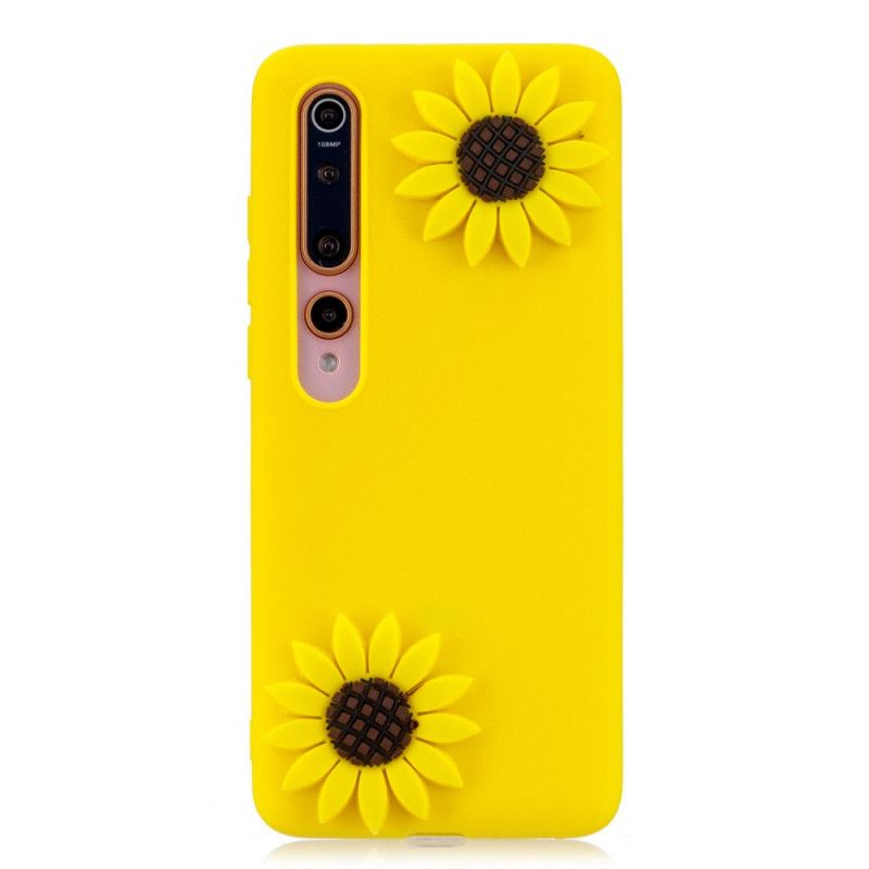 Cover Xiaomi Mi 10 / 10 Pro Mobilcover 3D Solsikker