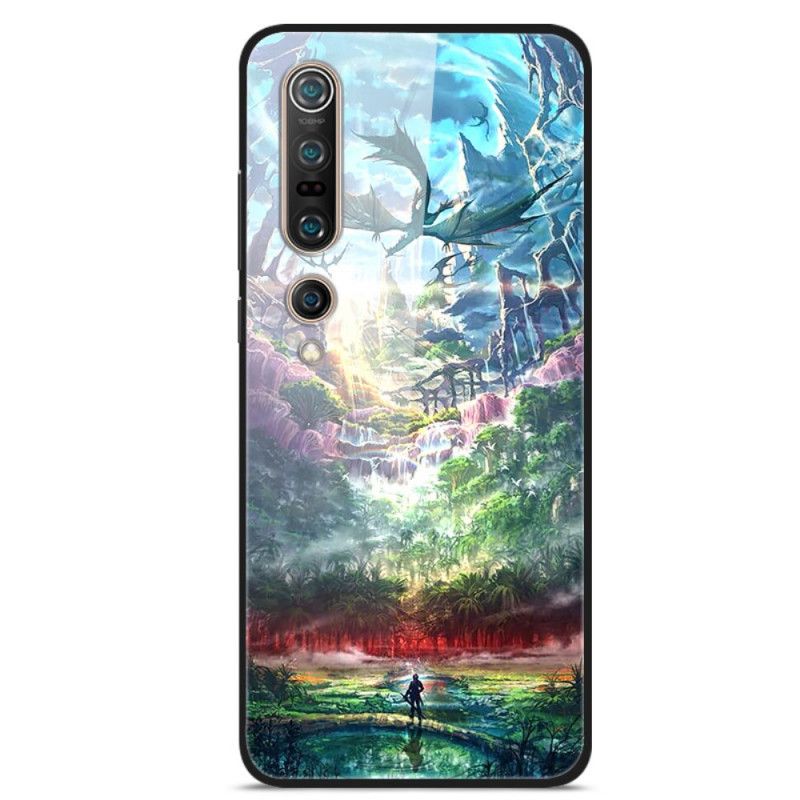 Cover Xiaomi Mi 10 / 10 Pro Mobilcover Himmelsk Natur Hærdet Glas