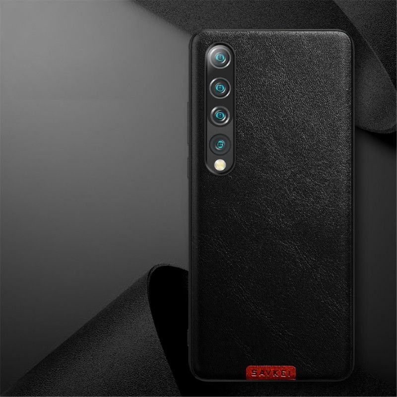 Cover Xiaomi Mi 10 / 10 Pro Rød Premium Læderstil