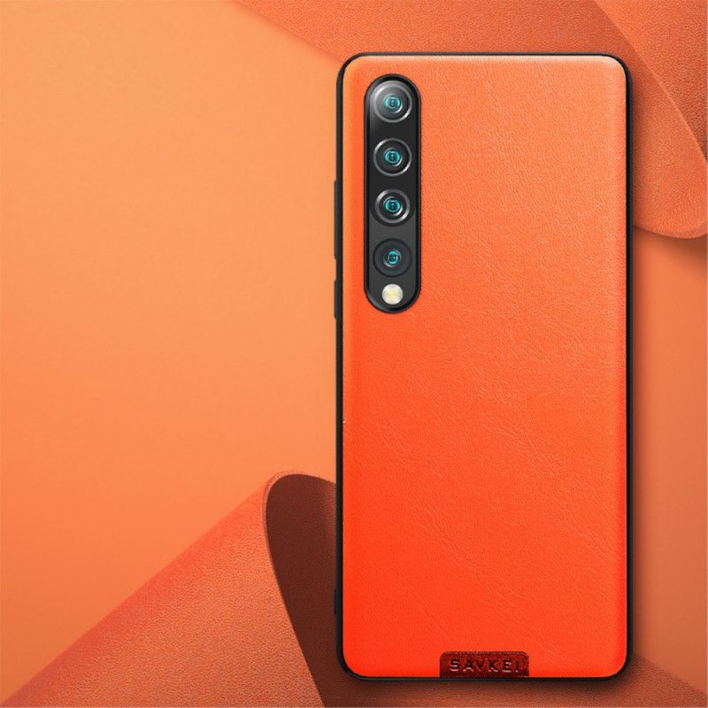 Cover Xiaomi Mi 10 / 10 Pro Rød Premium Læderstil