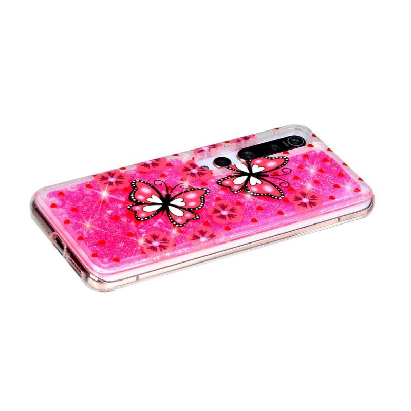 Cover Xiaomi Mi 10 / 10 Pro Sommerfuglglitter