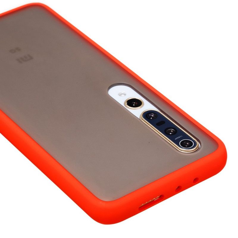 Cover Xiaomi Mi 10 / 10 Pro Sort Hybrid Silikonefælgdesign Beskyttelse