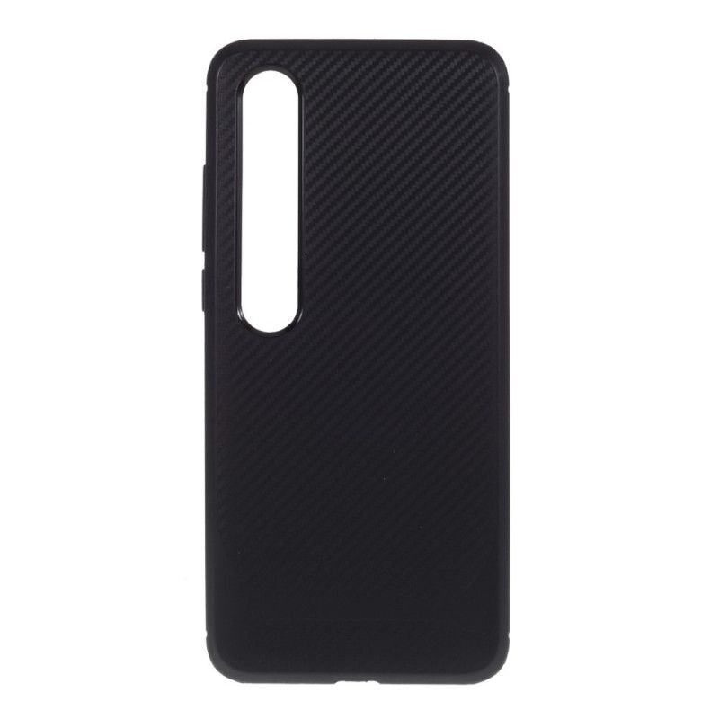 Cover Xiaomi Mi 10 / 10 Pro Sort Klassisk Kulfiber