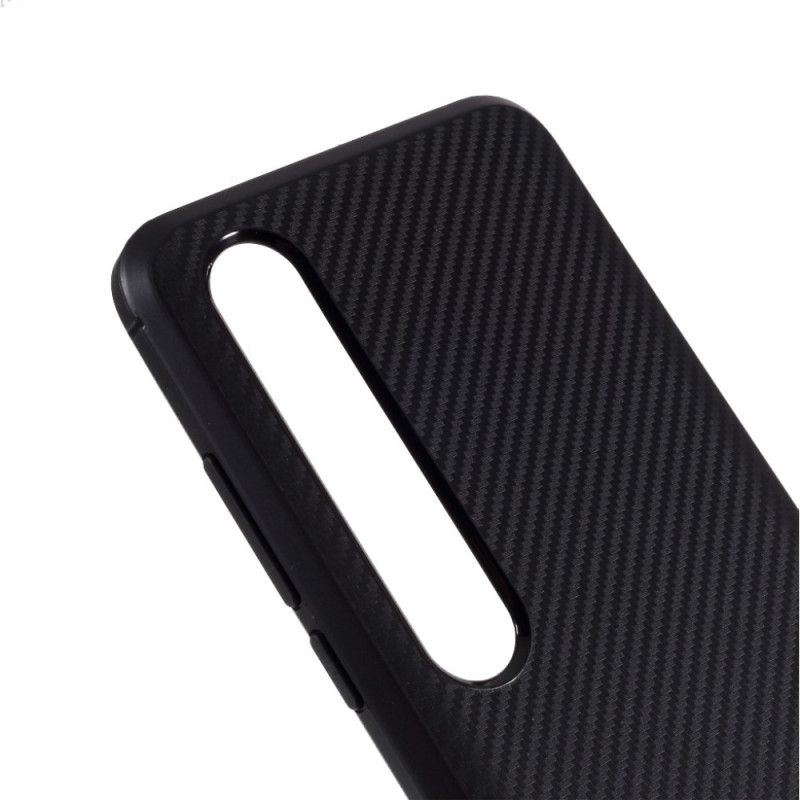 Cover Xiaomi Mi 10 / 10 Pro Sort Klassisk Kulfiber