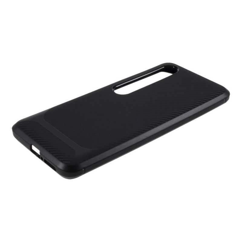 Cover Xiaomi Mi 10 / 10 Pro Sort Klassisk Kulfiber