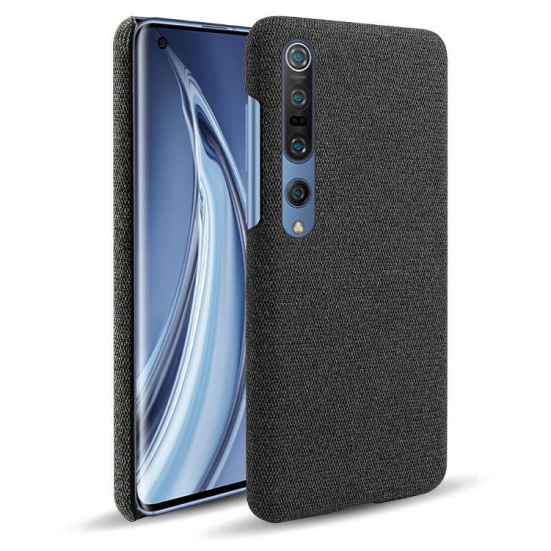 Cover Xiaomi Mi 10 / 10 Pro Sort Ksq Stoftekstur