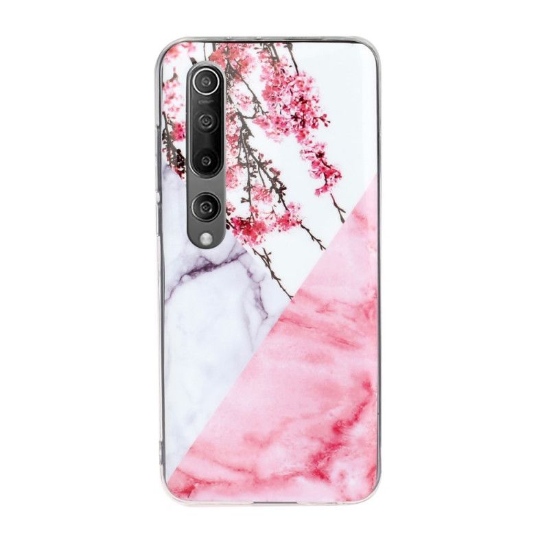 Cover Xiaomi Mi 10 / 10 Pro Sort Marmor Mønster