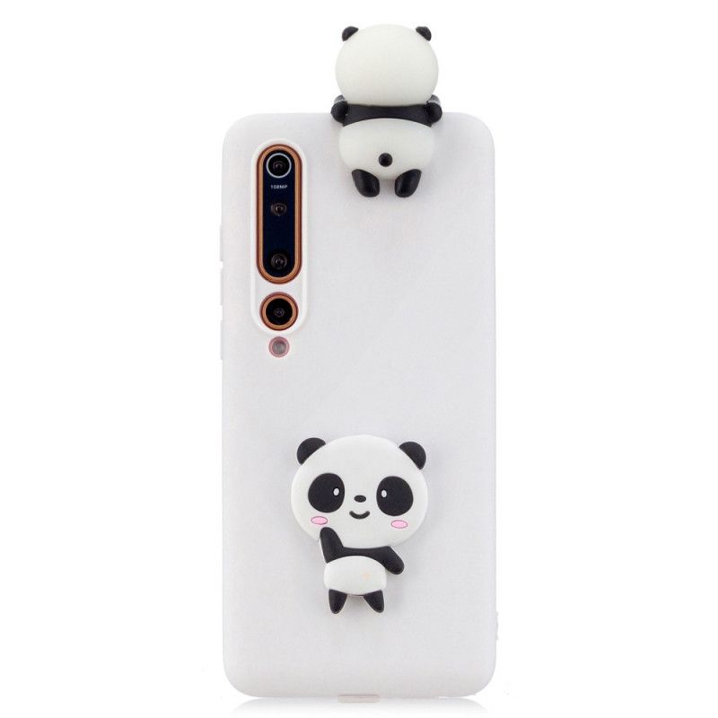 Cover Xiaomi Mi 10 / 10 Pro Sort Min 3D Panda