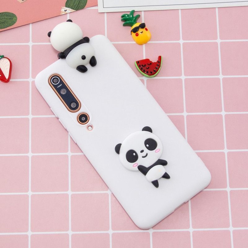 Cover Xiaomi Mi 10 / 10 Pro Sort Min 3D Panda