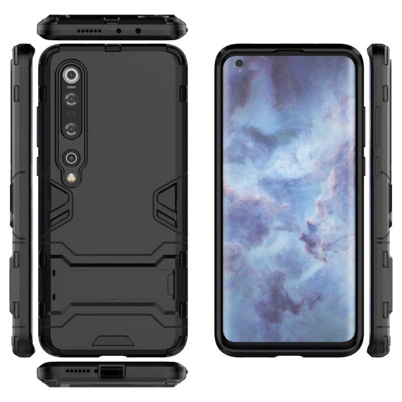 Cover Xiaomi Mi 10 / 10 Pro Sort Pro-Resistent Ultra Tunge Beskyttelse