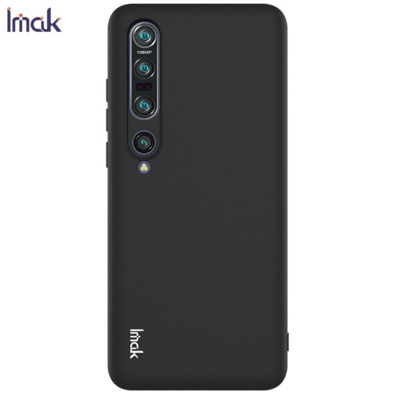 Cover Xiaomi Mi 10 / 10 Pro Sort Pro Uc-1 Serie Silikone Måtter Imak Beskyttelse