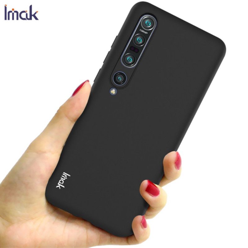 Cover Xiaomi Mi 10 / 10 Pro Sort Pro Uc-1 Serie Silikone Måtter Imak Beskyttelse