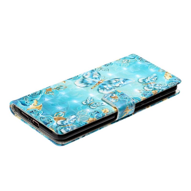 Flip Cover Læder Xiaomi Mi 10 / 10 Pro Lys Plet Mandala Lilla Original