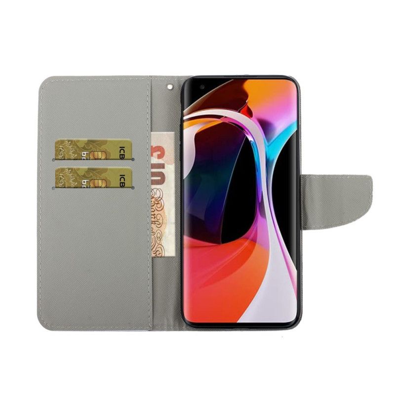 Flip Cover Læder Xiaomi Mi 10 / 10 Pro Prangende Mandala