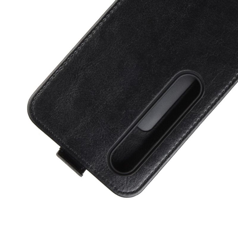 Flip Cover Læder Xiaomi Mi 10 / 10 Pro Sort Retro Foldning Beskyttelse