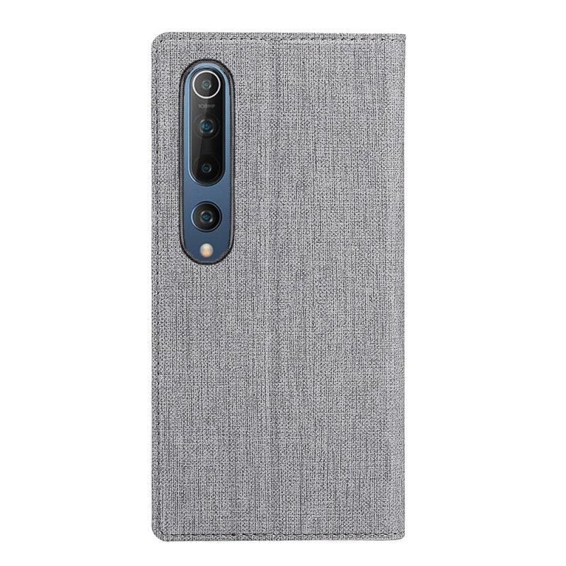 Læder Cover Xiaomi Mi 10 / 10 Pro Sort Struktureret Vili Dmx