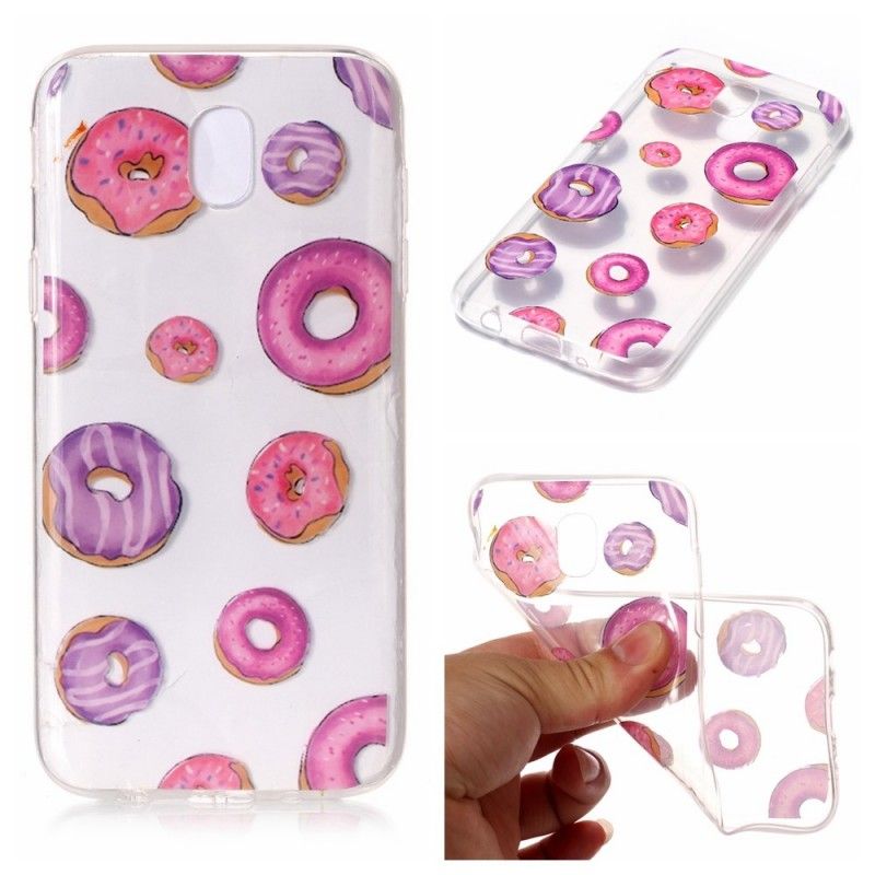 Cover for Samsung Galaxy J3 2017 Fan Af Donuts