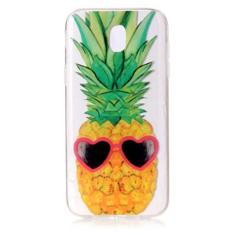 Cover Samsung Galaxy J3 2017 Mobilcover Ananas Inkognito