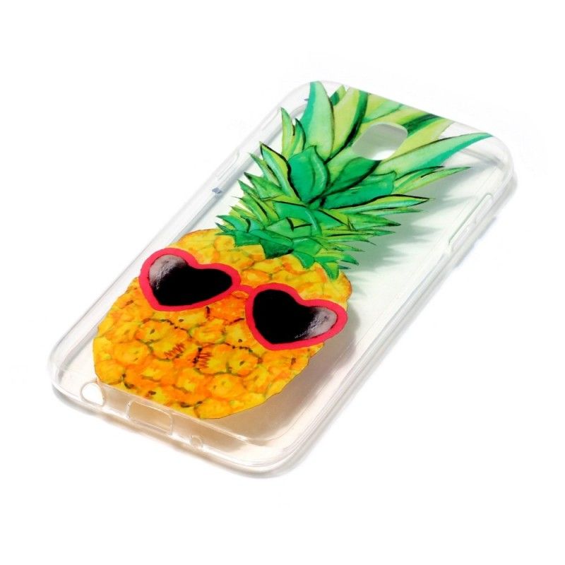 Cover Samsung Galaxy J3 2017 Mobilcover Ananas Inkognito