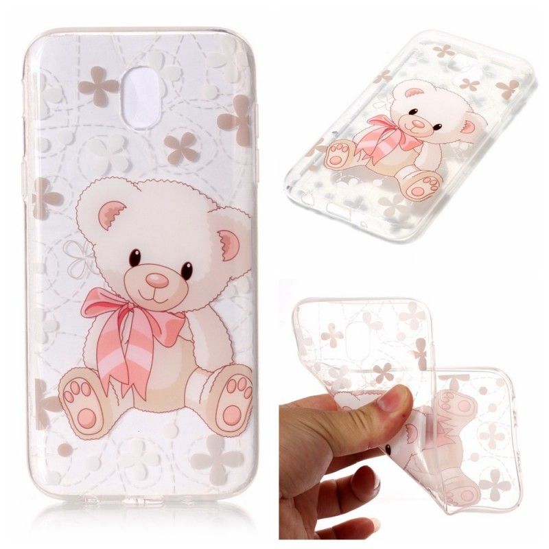 Cover Samsung Galaxy J3 2017 Mobilcover Sød Bamse